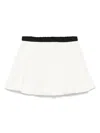 Maje Tweed Skorts In White
