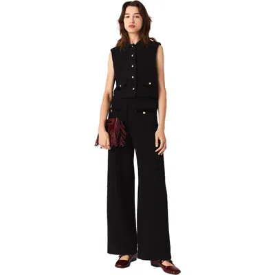 MAJE MAJE TWEED TROUSERS