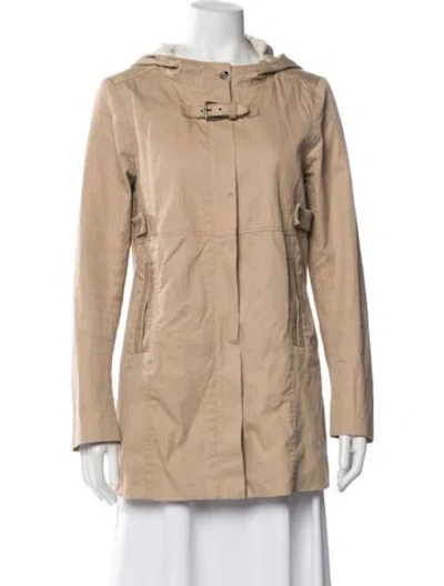 Pre-owned Maje Utility Jacket In Brown
