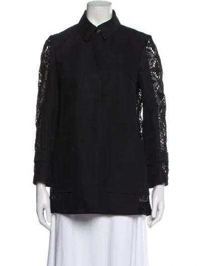 Pre-owned Maje Utility Jacket In Gray