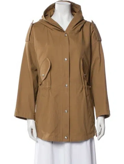 Pre-owned Maje Utility Jacket In Neutral