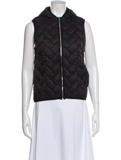 Pre-owned Maje Vest In Black