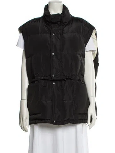 Pre-owned Maje Vest In Black