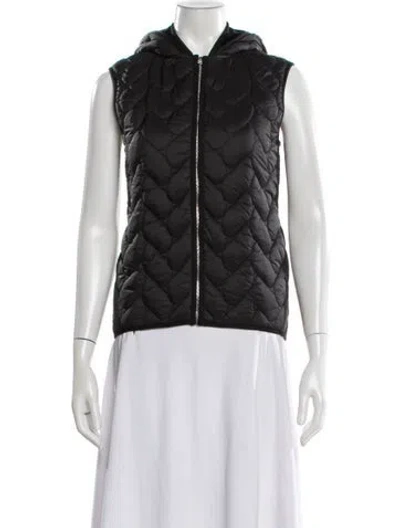 Pre-owned Maje Vest In Black