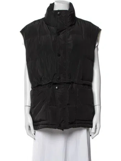 Pre-owned Maje Vest In Black
