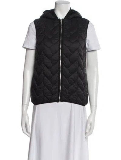 Pre-owned Maje Vest In Blue