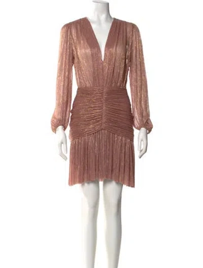 Pre-owned Maje V-neck Mini Dress