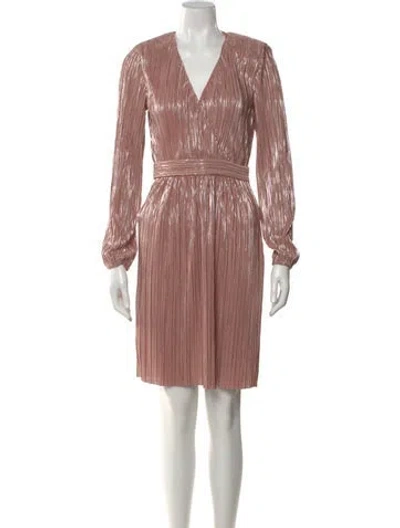 Pre-owned Maje V-neck Mini Dress