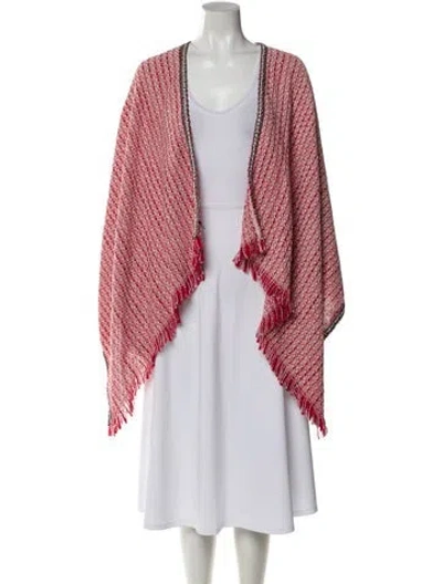 Pre-owned Maje V-neck Sweater In Pink