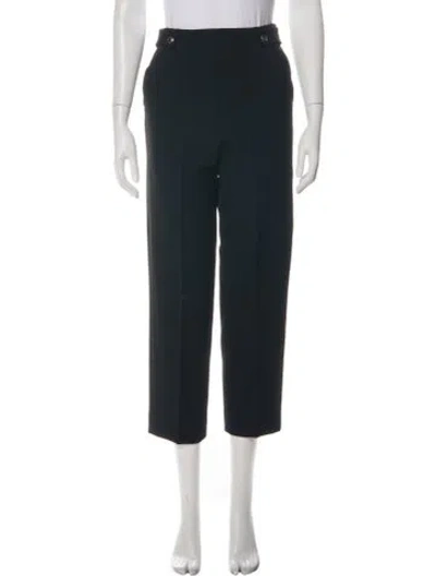Pre-owned Maje Wide Leg Pants In Black