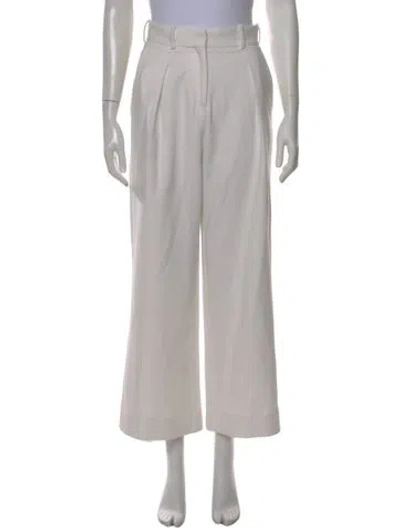 Pre-owned Maje Wide Leg Pants In Gray
