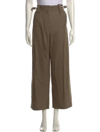 Pre-owned Maje Wide Leg Pants In Neutral