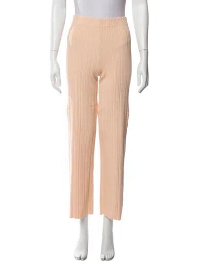 Pre-owned Maje Wide Leg Pants In Orange