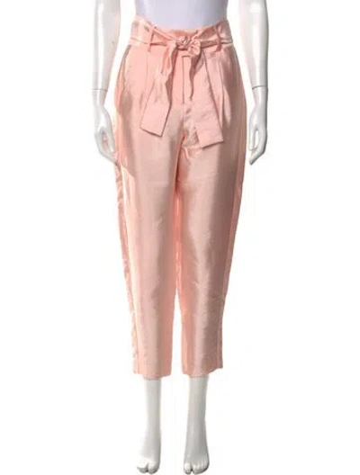 Pre-owned Maje Wide Leg Pants In Pink