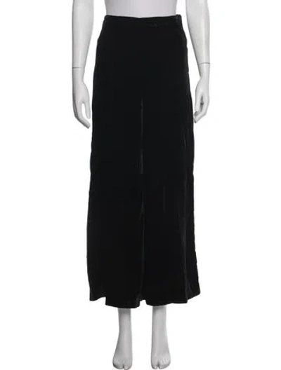 Pre-owned Maje Wide Leg Pants W/ Tags In Black
