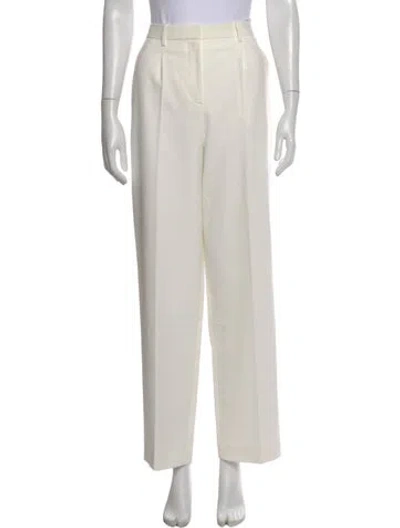Pre-owned Maje Wide Leg Pants W/ Tags In Neutral
