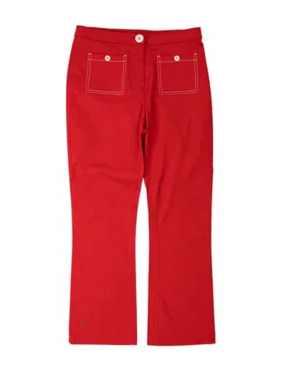 Pre-owned Maje Wide Leg Pants W/ Tags In Orange