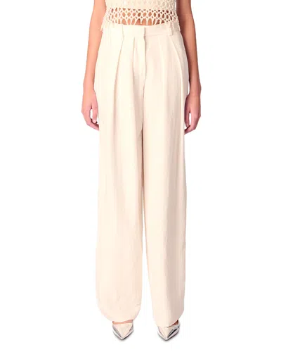 MAJE WIDE LEG SUIT TROUSERS