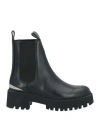 Maje Woman Ankle Boots Black Size 8 Soft Leather