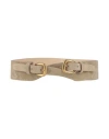 Maje Woman Belt Beige Size 3 Cowhide In Beige