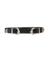 Maje Woman Belt Black Size 3 Soft Leather