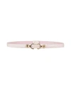Maje Woman Belt Light Pink Size 3 Bovine Leather In Pink