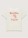 Maje Paris Milan T-shirt In White