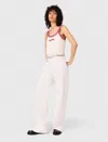Maje Woman's Cotton Knit Crop Top For Fall/winter