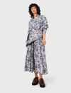 Maje Long Patterned Blouse