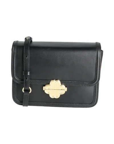 Maje Woman Cross-body Bag Black Size - Calfskin
