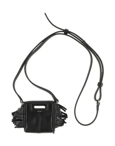 Maje Woman Cross-body Bag Black Size - Leather