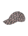Maje Woman Hat Grey Size Onesize Cotton In Grey