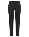 Maje Woman Jeans Black Size 8 Cotton, Elastomultiester, Elastane In Black