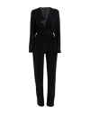 Maje Woman Jumpsuit Black Size 2 Polyamide, Polyester, Elastane In Black