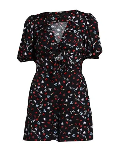 Maje Woman Jumpsuit Black Size 4 Viscose
