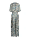 Maje Maxi Dress In Blue