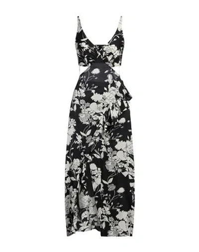 Maje Woman Maxi Dress Black Size 10 Viscose