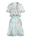 Maje Woman Midi Dress White Size 10 Viscose In White