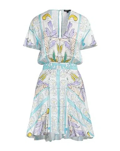 Maje Woman Midi Dress White Size 10 Viscose