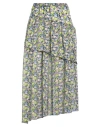 Maje Woman Midi Skirt Light Purple Size 4 Polyester In Purple