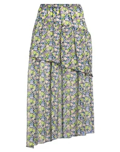 Maje Woman Midi Skirt Light Purple Size 4 Polyester