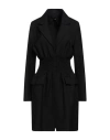 Maje Woman Mini Dress Black Size 6 Polyester, Wool, Viscose, Elastane In Black