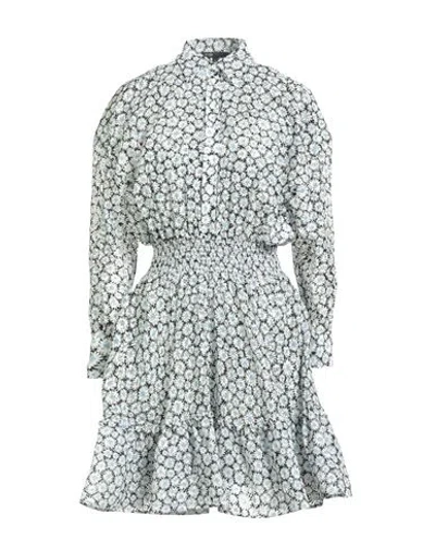 Maje Woman Mini Dress Black Size 10 Viscose, Polyamide, Polyester