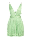 Maje Woman Mini Dress Light Green Size 8 Polyester In Green