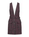 Maje Short Dresses In Pink