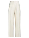 Maje Woman Pants Bronze Size 10 Viscose, Polyester, Elastane, Cotton In Neutral