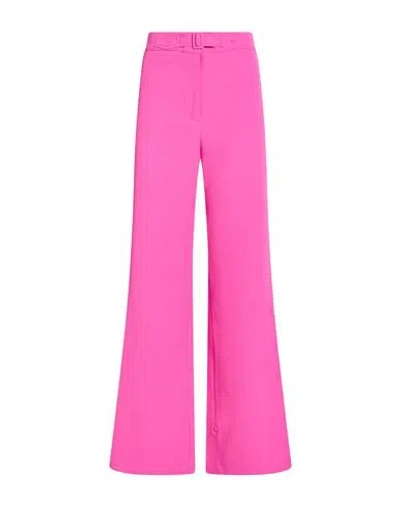 Maje Woman Pants Fuchsia Size 8 Polyester, Viscose, Elastane In Pink