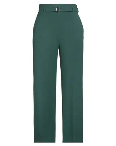 Maje Woman Pants Green Size 8 Polyester, Viscose, Elastane