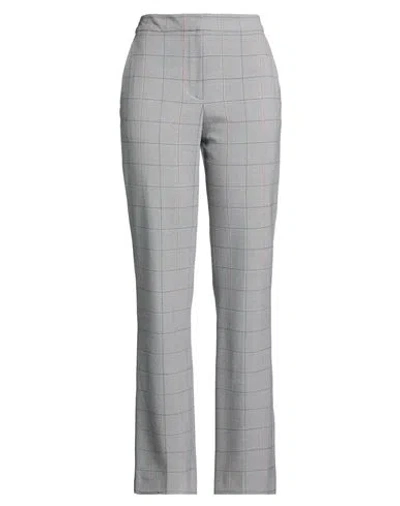 Maje Woman Pants Grey Size 10 Wool, Polyester, Elastane, Viscose In Gray