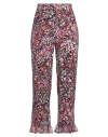 Maje Woman Pants Pink Size 6 Viscose, Silk In Pink